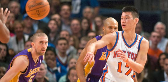 ג'רמי לין, ניו יורק ניקס, NBA / צלם: רויטרס